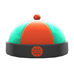 Animal Crossing Items Silk Hat Green