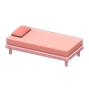 Animal Crossing Items Simple bed Pink Pillow and mattress color Pink