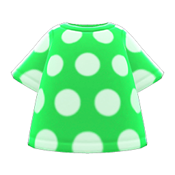 Animal Crossing Items Simple-dots Tee Green