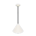 Animal Crossing Items Simple shaded lamp White