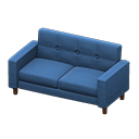 Animal Crossing Items Simple sofa Blue Fabric color Brown