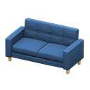 Animal Crossing Items Simple sofa Blue Fabric color Natural