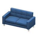 Animal Crossing Items Simple sofa Blue Fabric color White