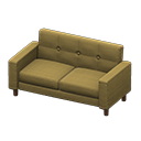 Animal Crossing Items Simple sofa Brown Fabric color Brown