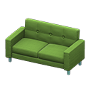 Animal Crossing Items Simple sofa Green Fabric color Blue