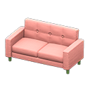 Animal Crossing Items Simple sofa Pink Fabric color Green