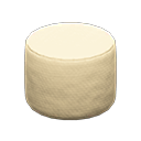 Animal Crossing Items Simple stool White Fabric color