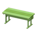 Animal Crossing Items Simple table Green Cloth Green