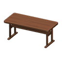 Animal Crossing Items Simple table None Cloth Brown