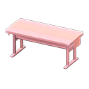 Animal Crossing Items Simple table Pink Cloth Pink