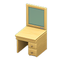 Animal Crossing Items Simple vanity Natural