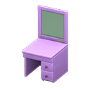 Animal Crossing Items Simple vanity Purple