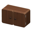 Animal Crossing Items Simple wall shelf Brown