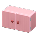 Animal Crossing Items Simple wall shelf Pink