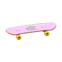 Animal Crossing Items Skateboard Animal Sticker Pink