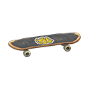 Animal Crossing Items Skateboard Gyroid Sticker Damaged