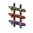 Animal Crossing Items Skateboard wall rack Pop