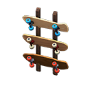 Animal Crossing Items Switch Skateboard wall rack