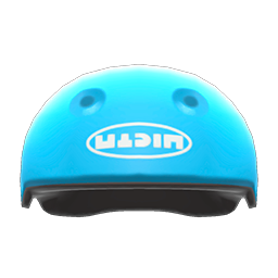 Animal Crossing Items Skateboarding Helmet Light blue