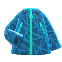 Animal Crossing Items Skiwear Blue