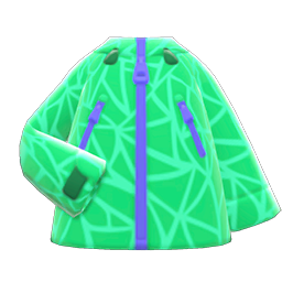 Animal Crossing Items Skiwear Green