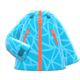 Animal Crossing Items Skiwear Light blue