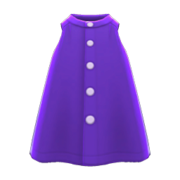 Animal Crossing Items Sleeveless Tunic Purple