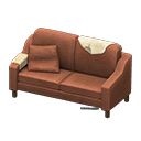 Animal Crossing Items Sloppy sofa Beige Discarded clothing Brown