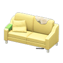 Animal Crossing Items Sloppy sofa Beige Discarded clothing Yellow