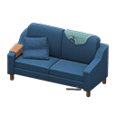 Animal Crossing Items Sloppy sofa Dark green Discarded clothing Navy blue