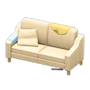 Animal Crossing Items Sloppy sofa Yellow Discarded clothing Beige