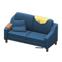 Animal Crossing Items Sloppy sofa Yellow Discarded clothing Navy blue