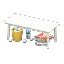 Animal Crossing Items Sloppy table Travel Discarded magazines White