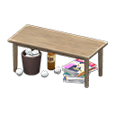 Animal Crossing Items Sloppy table Weekly news Discarded magazines Ash brown