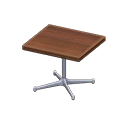 Animal Crossing Items Small café table Dark brown