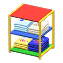 Animal Crossing Items Small clothing rack Colorful