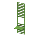 Animal Crossing Items Small wooden partition Green