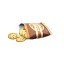 Animal Crossing Items Snack Brown Packaging color Chocolate-chip cookies