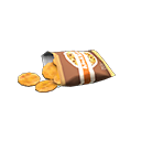 Animal Crossing Items Snack Brown Packaging color Rice crackers