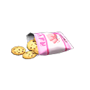 Animal Crossing Items Snack Pink Packaging color Chocolate-chip cookies