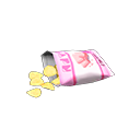 Animal Crossing Items Snack Pink Packaging color Flavored chips