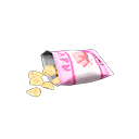 Animal Crossing Items Snack Pink Packaging color Sour-cream chips