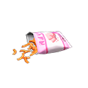 Animal Crossing Items Snack Pink Packaging color Spicy snacks