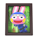 Animal Crossing Items Snake'S Photo Dark Wood