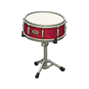 Animal Crossing Items Snare drum Red