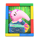 Animal Crossing Items Snooty'S Photo Colorful