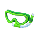 Animal Crossing Items snorkel mask Green