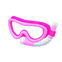 Animal Crossing Items snorkel mask Pink