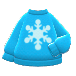 Animal Crossing Items Switch Snowflake Sweater