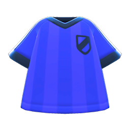 Animal Crossing Items Soccer-uniform Top Blue